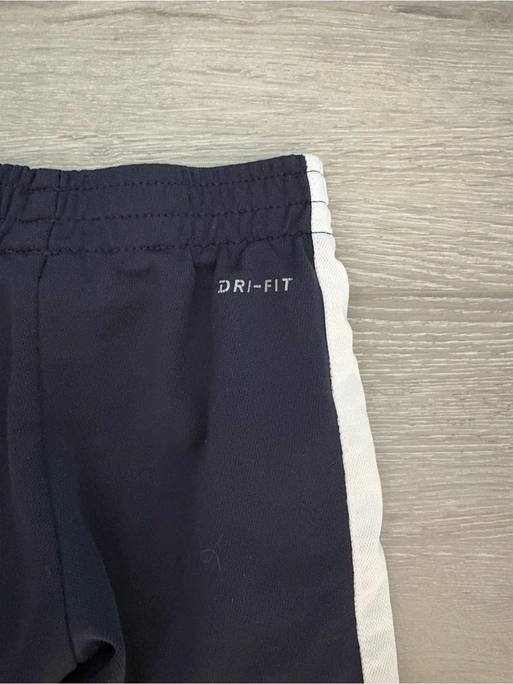 Nike Kids Black Track Pants with White Side Panels. Boys size 3T